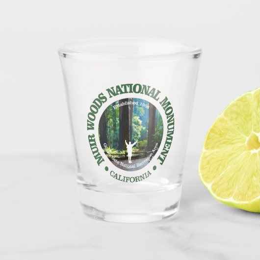Verre A Shot Monument national de Muir Woods (Devant)