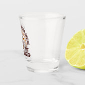 Verre A Shot Mort À L'Intérieur Mais Caffiné (Droite)