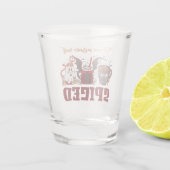 Verre A Shot Mort À L'Intérieur Mais Épicé (Dos)