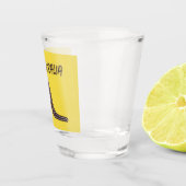 Verre A Shot Mosaïque autochtone de Kangaroo (Droite)