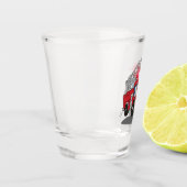 Verre A Shot Moteur de feu de dessin (Gauche)