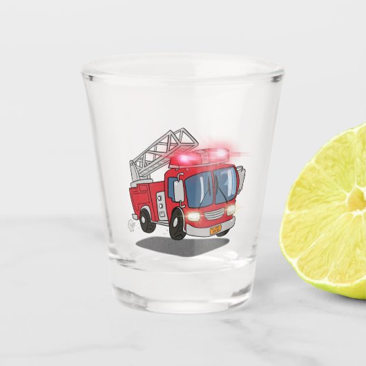 Verre A Shot Moteur de feu de dessin (Devant)