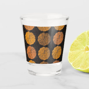 Verre A Shot Motif citrouille