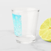 Verre A Shot Motif Crystal Snowflakes (Droite)