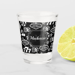 Verre A Shot Motif de casino