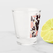Verre A Shot Motif de vache mûre (Gauche)