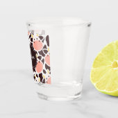 Verre A Shot Motif de vache mûre (Droite)