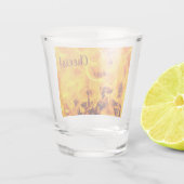 Verre A Shot Motif Feu Et Flames (Dos)