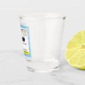 Verre A Shot Moto d'ordonnance amusant (Droite)