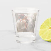Verre A Shot Motocross Rider (Dos)