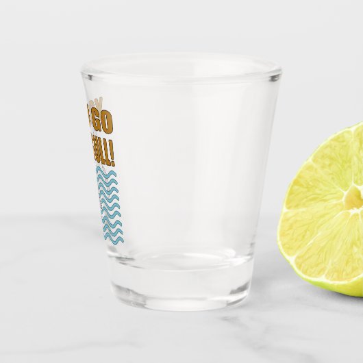 Verre A Shot Moustache Seagull You Go Gull (Droite)