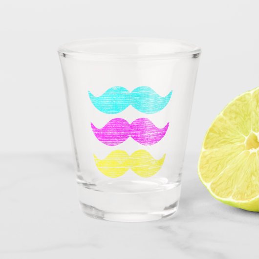 Verre A Shot Moustaches de CMY (Devant)
