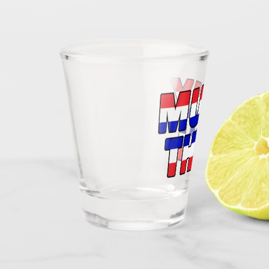 Verre A Shot Muay Thai (Gauche)