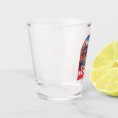 Verre A Shot Munich Germany Travel Art Emblem (Gauche)