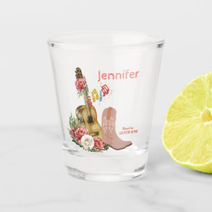 Verre A Shot Musique country personnalisée