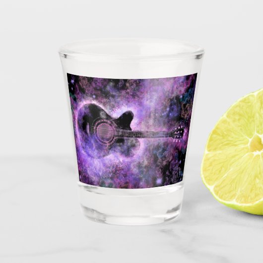 Verre A Shot Musique guitare romantique - Son magique (Devant)