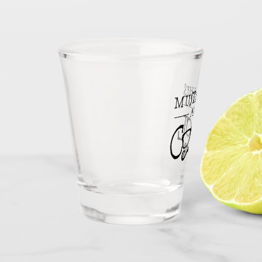 Verre A Shot Mustaches Cool Glasses (Gauche)