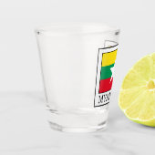 Verre A Shot Myanmar (Gauche)