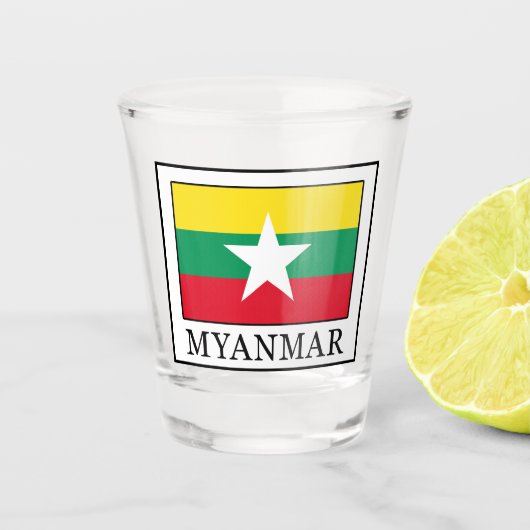 Verre A Shot Myanmar (Devant)