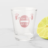 Verre A Shot N'achetez pas de fourrure (Dos)