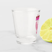 Verre A Shot nashville bachelorette party pink guitar (Gauche)