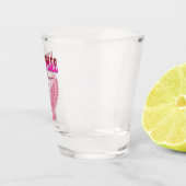 Verre A Shot nashville bachelorette party pink guitar (Droite)