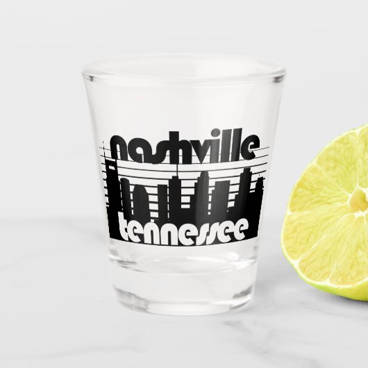 Verre A Shot Nashville Tennessee (Devant)