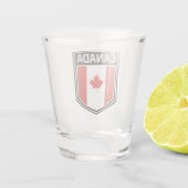 Verre A Shot National - Canada (Dos)