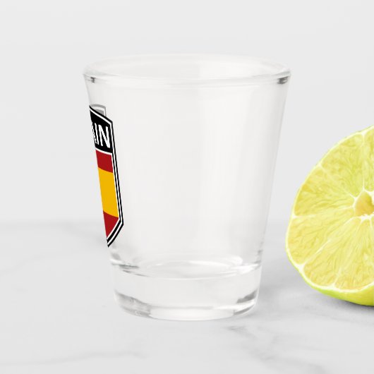Verre A Shot National - Espagne (Droite)