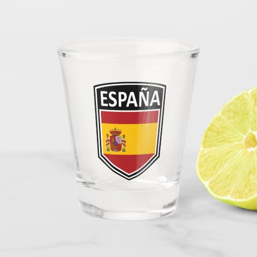 Verre A Shot National - Espagne (Devant)