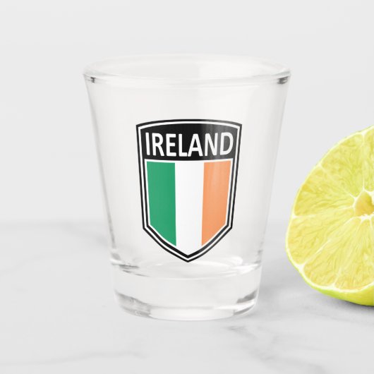 Verre A Shot National - Irlande (Devant)