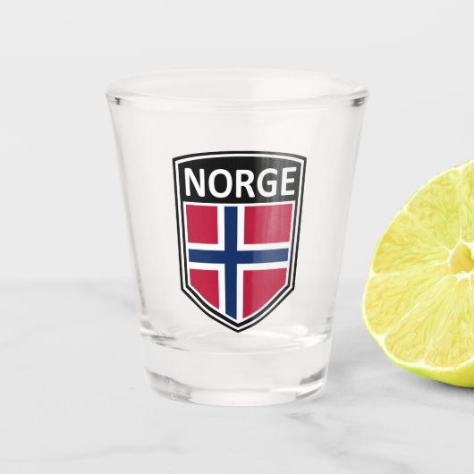 Verre A Shot National - Norge (Devant)