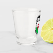 Verre A Shot National - Pays de Galles (Gauche)