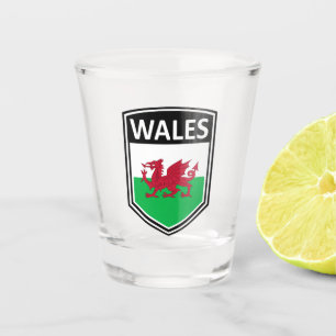 Verre A Shot National - Pays de Galles