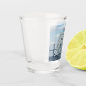 Verre A Shot Navire d'entraînement de la marine indienne Tarang (Gauche)