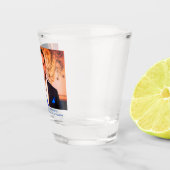 Verre A Shot Nayib Bukele, Président du Salvador (Droite)