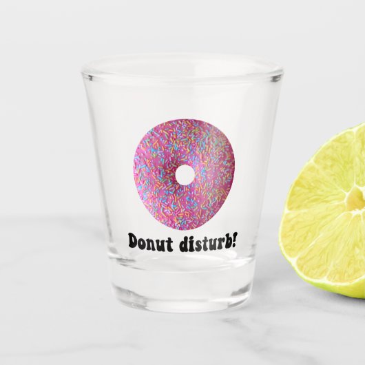 Verre A Shot Ne déranger pas (Devant)