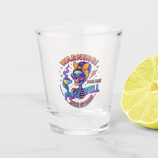 Verre A Shot Ne Joue Pas Bien... (Devant)