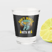 Verre A Shot Ne t'éteins pas avec moi (Devant)