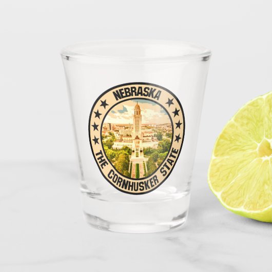 Verre A Shot Nebraska (Devant)