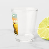 Verre A Shot Nebraska vintage (Droite)