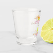 Verre A Shot Neon Final Fiesta Bachelorette Party Favoriser (Gauche)