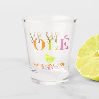 Verre A Shot Neon Final Fiesta Sip Sip Ole Bachelorette Favoris