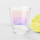 Verre A Shot Neon Yellow Rose Orange Tropical Paradise tendance (Dos)