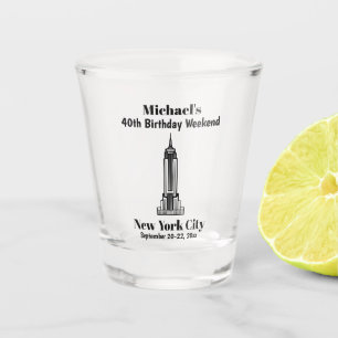 Verre A Shot New York City Birthday Party Trip Guys Weekend
