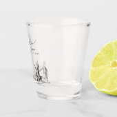 Verre A Shot New York City Wedding Favoriser des encouragements (Droite)