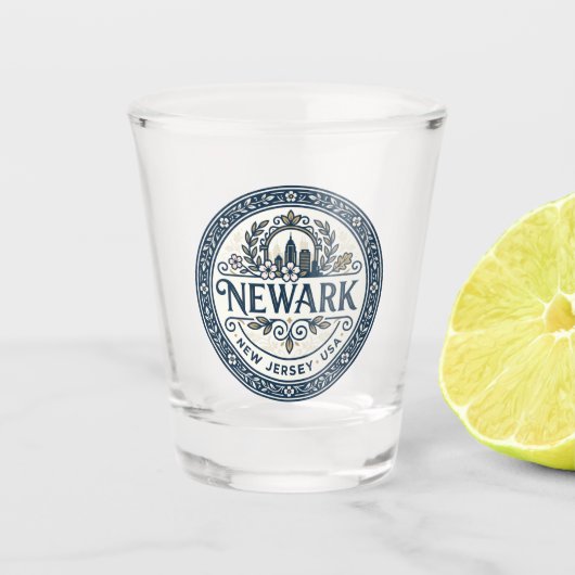 Verre A Shot Newark États-Unis (Devant)