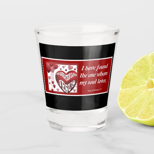 Verre A Shot No Greater Love© Mug 11oz. (Devant)