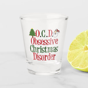 Verre A Shot Noël drôle