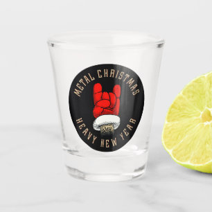 Verre A Shot Noël en métal lourd